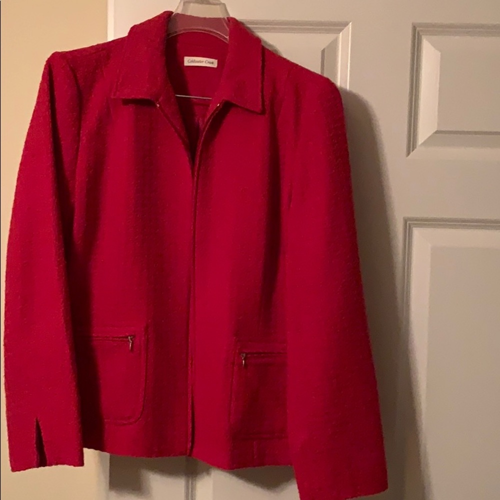 Bright, cheerful hot pink blazer !